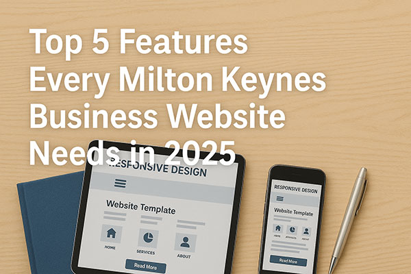 Responsive website design features for Milton Keynes businesses in 2025